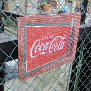 コカコーラ 看板 コカコーラ グッズ ブリキ看...の詳細画像4