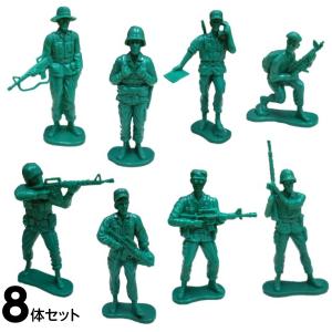 トイソルジャー フィギュア 8体セット ミリタリー グリーンアーミー