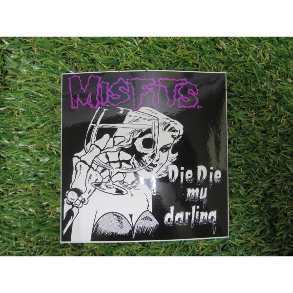 【 ステッカー 】 ステッカー  MISFITS Die Die my darling