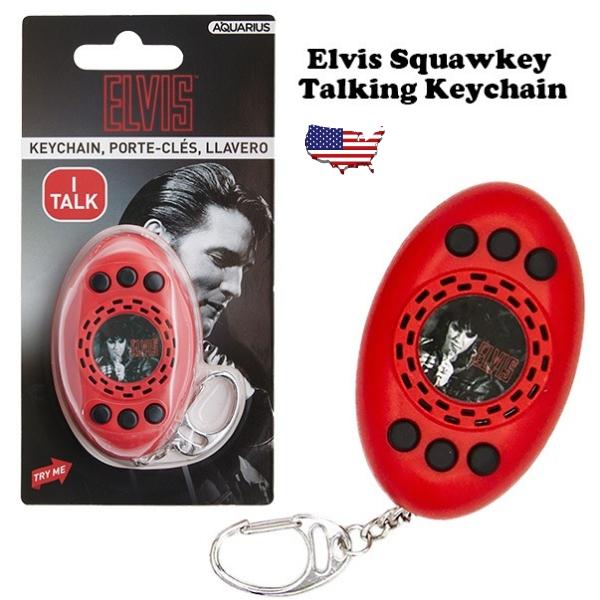 エルヴィス プレスリー トーキング キーチェーン エルヴィス プレスリー グッズ エルヴィスプレスリ...
