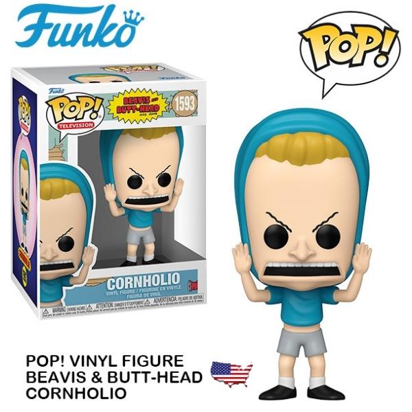 ファンコポップ ビーバス＆バットヘッド CORNHOLIOフィギュア FUNKO POP! TELE...