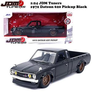 ミニカー アメ車 ダットサン ピックアップトラック 1/24 JADATOYS JDM TUNERS 1972 Datsun 620 Pickup 車 おもちゃ ダイキャストカー アメリカン雑貨｜funandfunny