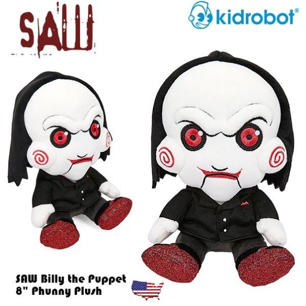 SAW ビリー 人形 ぬいぐるみ プラッシュ Kidrobot PHUNNY アメトイ 映画 ソウ ...