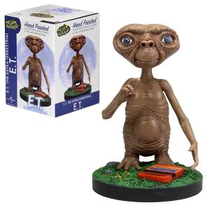 ヘッドノッカー E.T. 身長約15cm レジン製のリアルなボビングヘッド　フィギュア　ライセンス商品　箱入り　映画グッズ　ネカ　