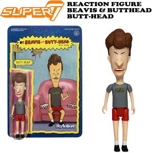 SUPER 7 スーパー7 ビーバス＆バットヘッド リアクションフィギュア BUTT-HEAD 約H120mm SUPER 7 REACTION FIGURE BEAVIS AND BUTT-HEAD トイ