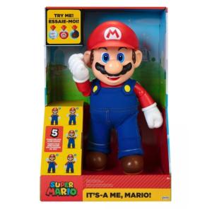 スーパーマリオ 12インチ トーキング＆サウンドフィギュア 箱入り 対象年齢3歳以上  任天堂 おもちゃ トイ 玩具 子供 キッズ 誕生日プレゼント