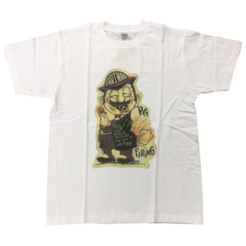 メンズ 半袖 Tシャツ tシャツ mサイズ Lucky Rudy FARTMAN Tシャツ ホワイト...