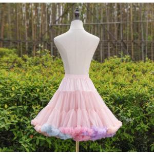 レインボーパニエ 虹色パニエ パニエ 45cm...の詳細画像2