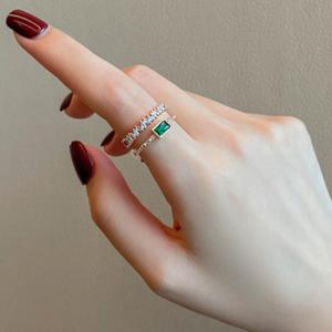 ブルージルコン 3.49ct / ダイヤモンド 計0.20ct Pt900 リング 