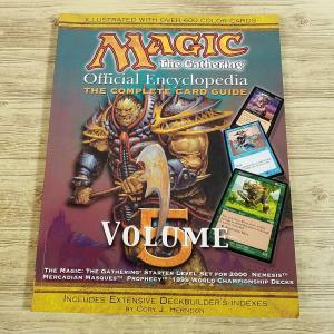 TCG関連[英語版マジック：ザ・ギャザリング 公式カードガイド 5 Magic:The Gathering Official Encyclopedia VOLUME 5] 1997年