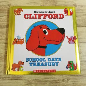 外国語絵本[クリフォード CLIFFORD: SCHOOL DAYS TREASURY] 学習絵本 洋書 英語絵本 ABC，COUNT，WORD BOOK SCHOLASTIC