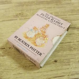 外国語絵本[ピーターラビット ミニチュア絵本箱入り4冊セット THE