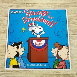 外国語絵本[ピーナッツ スヌーピーの大統領選 PEANUTS Snoopy for President！] 英語絵本 洋書 シュルツ SIMON・SPOTLIGHT