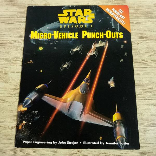 紙工作[ペーパークラフト スター・ウォーズ エピソードI ファントム・メナス Star Wars E...