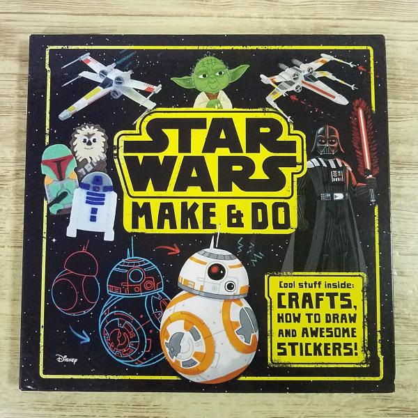 工作絵本[スター・ウォーズ 作る＆描く Star Wars Make ＆ Do] 洋書 英語絵本 外...