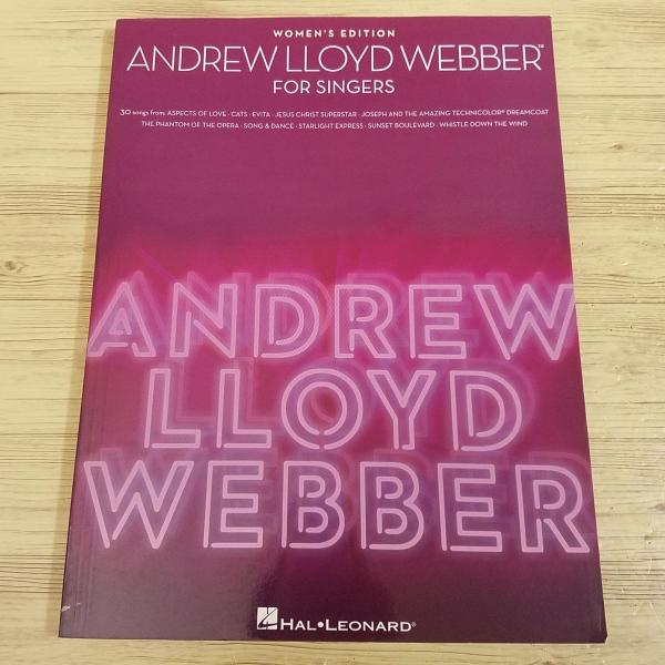楽譜[ピアノ弾き語り アンドリュー・ロイド・ウェバー ミュージカル ANDREW LLOYD WEB...