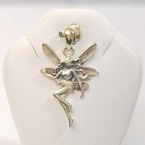 シルバーアクセ[シルバー925 ペンダント・トップ テディベア 15mm×12mm