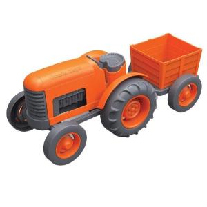 グリーントイズ トラクター ビークル オレンジ Green Toys Tractor Vehicle, Orange 並行輸入品｜funks-store