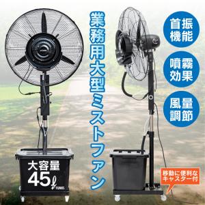 1年保証 ミストファン 業務用 屋外 ミストフ...の詳細画像1