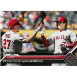 Angels(大谷翔平/トラウト) TOPPS NOW #23 1872枚限定 2023｜funks0117