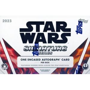 2023 TOPPS STAR WARS SIGNATURE SERIES HOBBY シュリンク付き未開封ボックス｜funks0117