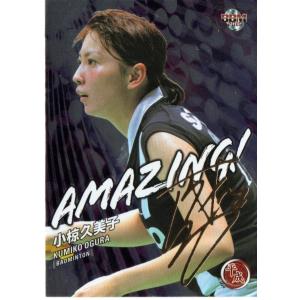 19BBMスポーツトレーディングカード平成 潮田玲子 AMAZING! 金箔サイン
