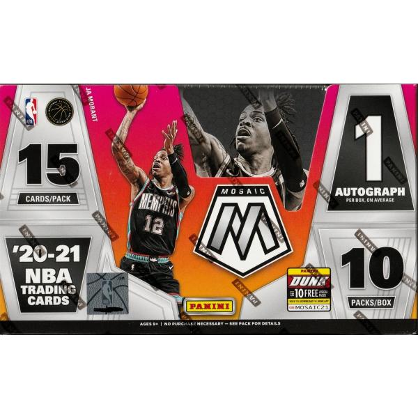 NBA 2020-21 PANINI MOSAIC BASKETBALL HOBBY シュリンク付き...