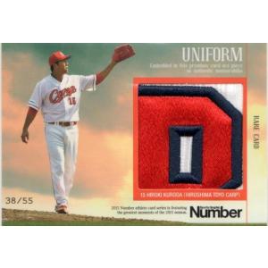 Number【黒田博樹】パッチカード 38/55の商品画像