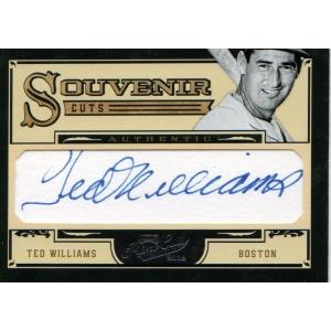 TED WILLIAMS 2012 PRIME CUTS SOUVENIR CUTS AUTO 10/10｜funks0117