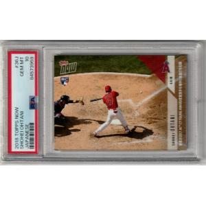 TOPPS NOW GEM MINT PSA10 大谷翔平 2018.4.4　2017ALサイヤング賞投手から本塁打(日本語表記)2018 RC ルーキーカード｜funks0117