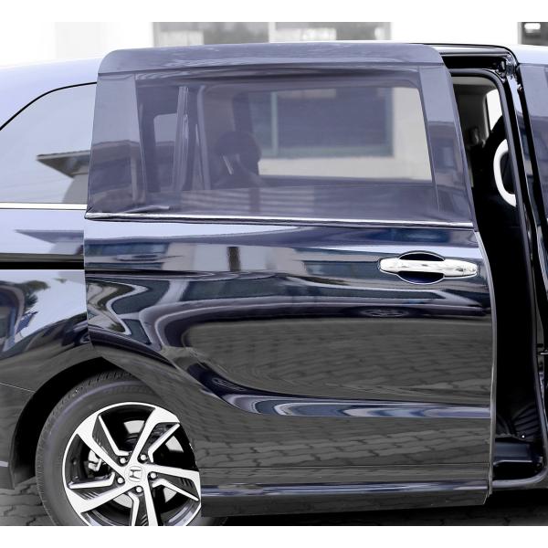 【Y.WINNER】車用 網戸 車中泊 カーテン 防虫ネット左右1組(2枚入) ウインドーネット 伸...