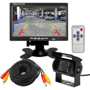 12/24V両方対応バックカメラモニターセット トラック