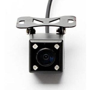 角型CCDバックカメラ 4LED暗視 視野角度170度 シャープ製イメージセンサー搭載 DC12V電源 防水ガイドライン切替 正／鏡像 IP66 bk800