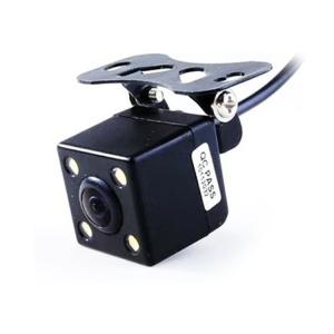 超小型バックカメラ LED4灯付き DC12V CCD暗視  ガイドライン有無&正像鏡像切替対応 IP66防水仕様 広角 フロントカメラ リアカメラ BK006｜funlife