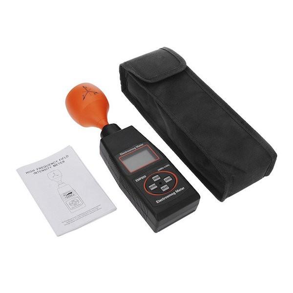 デジタル高周波電磁界測定器 ポータブルサイズ高周波電磁界メーター 200MHz〜3.5GHz広範囲検...