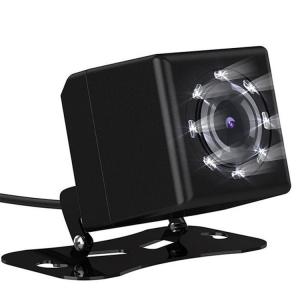 小型防水バックカメラ 8LED搭載 暗視抜群 IP67 広角