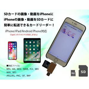 iPhone対応 カードリーダー iOS・Androidも対応 USB2.0 カードリーダー iDiskkPro iPhoneの外部ストレージ デジカメの写真をiPhoneに 3in1 IDR02