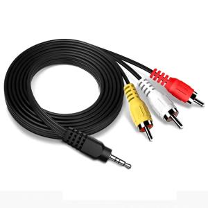 4極ミニプラグ → RCA 変換ケーブル 1....の詳細画像4