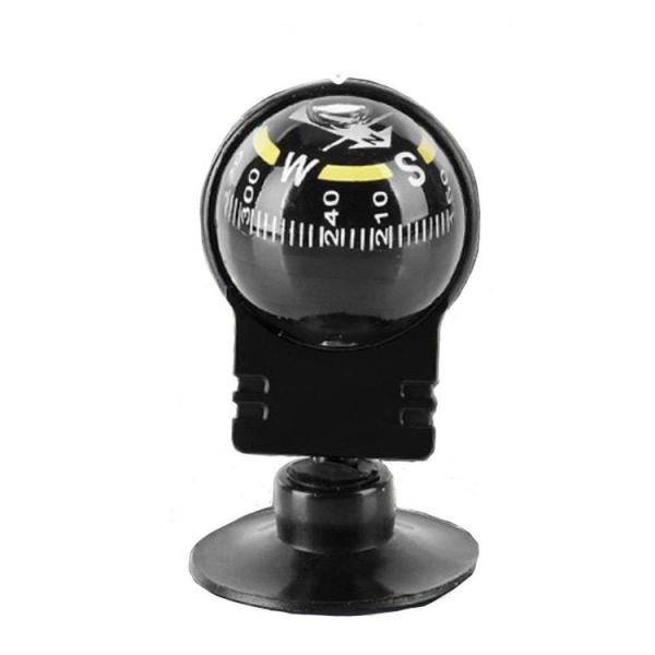 車載コンパス 方位磁石 角度調整 ドライブ 見やすい表示 吸盤式取付 野外ドライブ 登山 ハイキング...