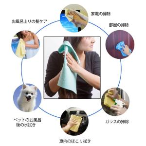 高吸水 速乾タオル クールタオル PVAスポン...の詳細画像1