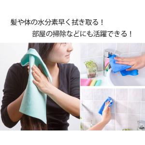 高吸水 速乾タオル クールタオル PVAスポン...の詳細画像4