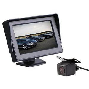 4.3インチ オンダッシュモニター＋防水小型CCDバックカメラセット