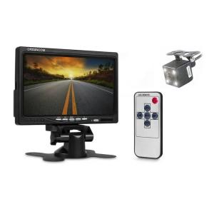 7インチ汎用車載モニター+暗視LED付き小型バッ...の商品画像
