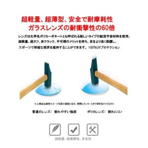 ライディングメガネ UV400 紫外線カット防...の詳細画像4
