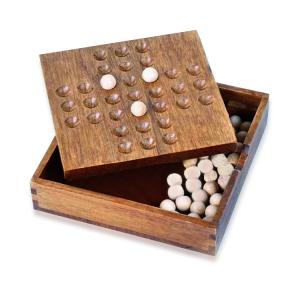 ペグソリティア 一人遊び 木製ボード 教育玩具...の詳細画像3