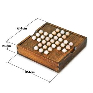 ペグソリティア 一人遊び 木製ボード 教育玩具...の詳細画像4