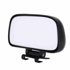 自動車用補助ミラー スポットミラー 幅約13cm 大画面 バックミラー 事故防止 角度調整可能 事故の防止に安全対策 汎用補助ミラー 左右兼用  YK3R093