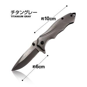 アウトドア 折り畳みナイフ フォールディングナ...の詳細画像4