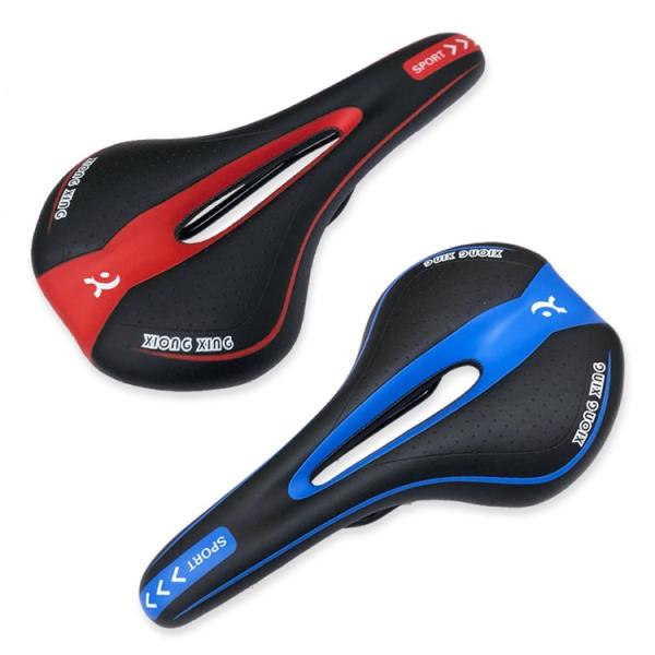 スポーツ自転車用サドル 圧迫軽減  通気性抜群 衝撃吸収 GEL入り 股間の負担軽減 撥水素材 PU...