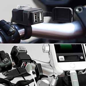 12V バイク用 USB充電器 2ポート 電源...の詳細画像5